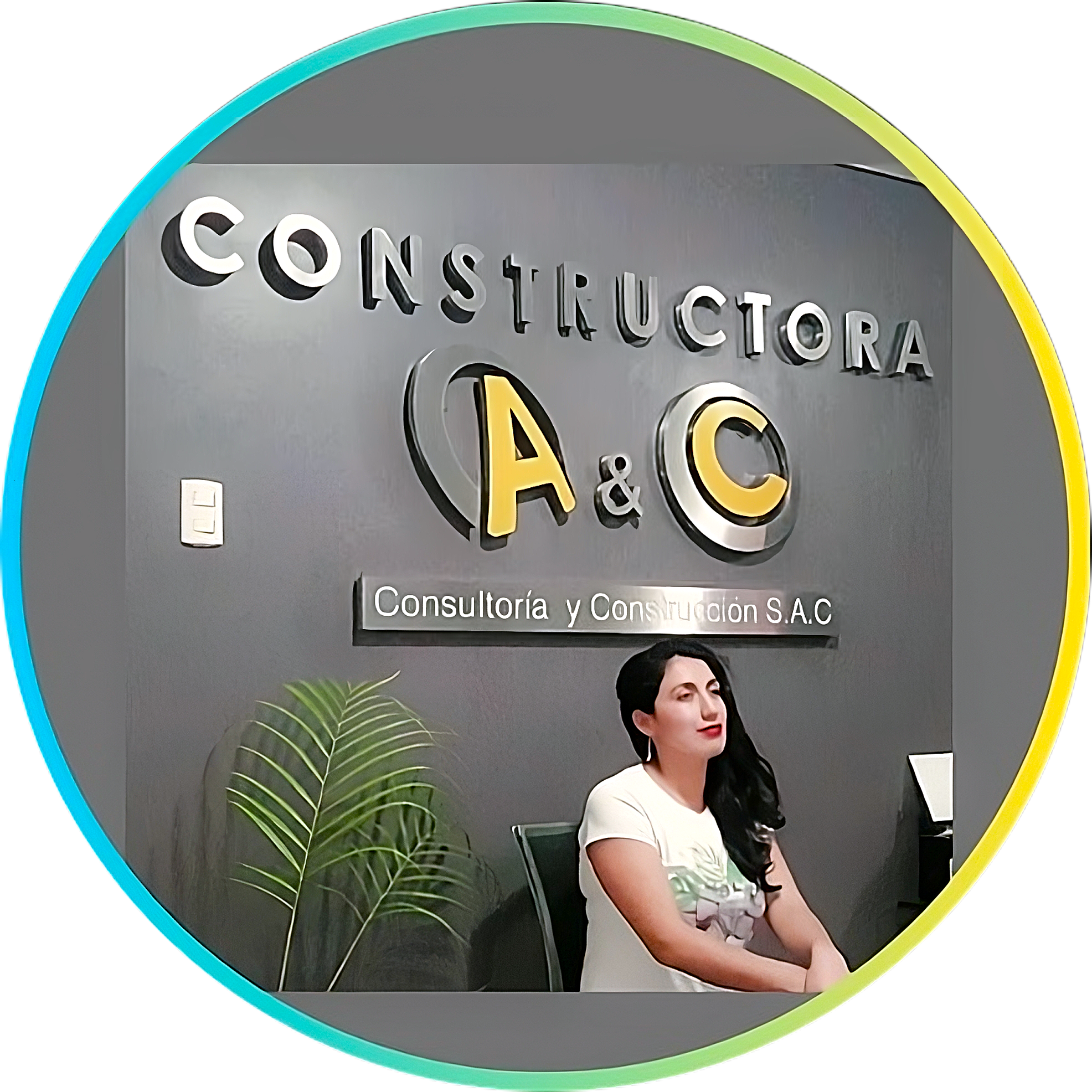 Interior de la oficina de Constructora A&C